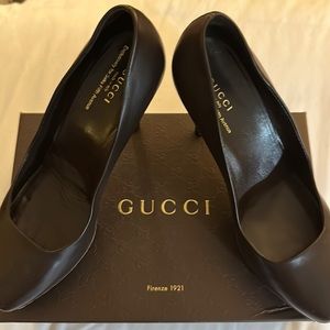 Gucci Napa Charlotte Heels